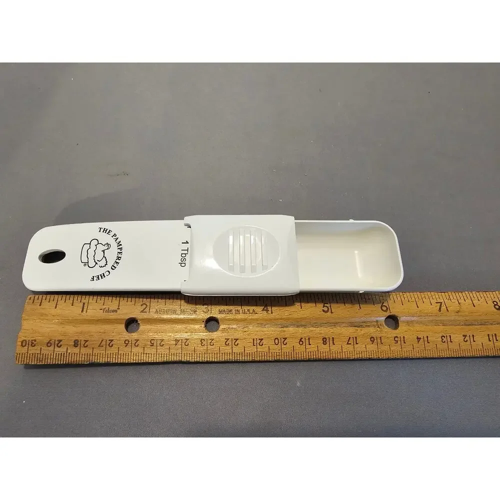 Pampered Chef - Adjustable Measuring Spoons - Tablespoon & Teaspoon 5 in 1